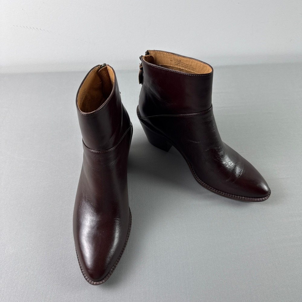 Sofft Aqua Marley Waterproof Leather Ankle Boots Womens 9M NWT Chocolate Brown - Picture 15 of 16